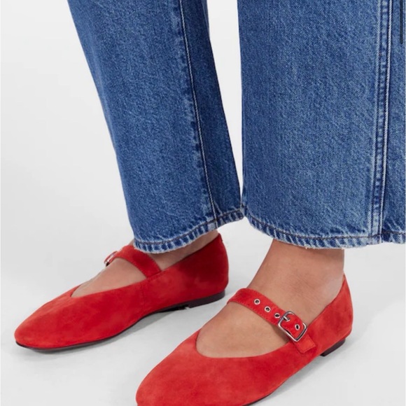 Madewell Shoes - Madewell The Remy Mary Jane Flat In Suede